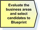 Secondary Step - Evaluate the business areas and select candidates to Blueprint